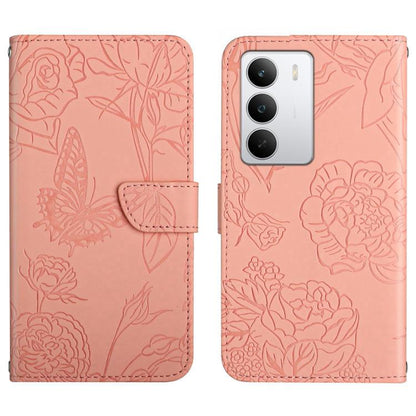 HT03 เคสโทรศัพท์หนังพลิกลายผีเสื้อ Skin Feel Butterfly, For Realme C100 4G, For Realme C83 5G, For Realme 16 Pro+ 5G, For Realme C85 5G, For Realme C85 Pro 4G, For Realme 15T 5G, For Realme 15 5G Global / 15 Pro 5G Global, For Realme C71 4G            ...