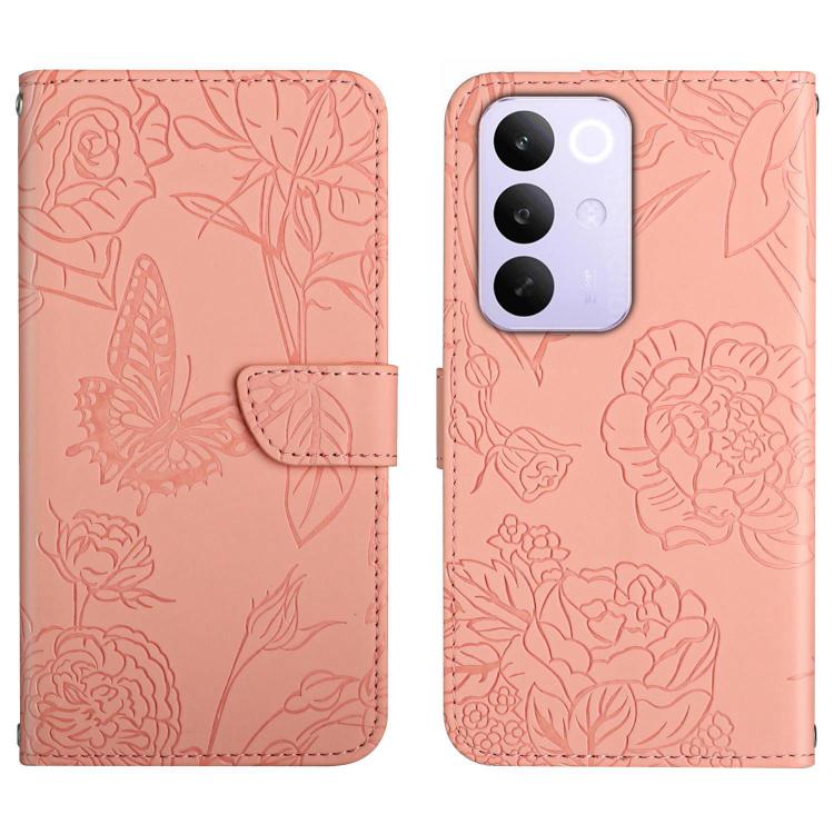 HT03 เคสโทรศัพท์หนังพลิกลายผีเสื้อ Skin Feel Butterfly, For Realme C100 4G, For Realme C83 5G, For Realme 16 Pro+ 5G, For Realme C85 5G, For Realme C85 Pro 4G, For Realme 15T 5G, For Realme 15 5G Global / 15 Pro 5G Global, For Realme C71 4G            ...