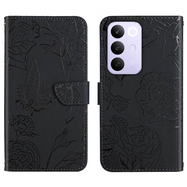 HT03 เคสโทรศัพท์หนังพลิกลายผีเสื้อ Skin Feel Butterfly, For Realme C100 4G, For Realme C83 5G, For Realme 16 Pro+ 5G, For Realme C85 5G, For Realme C85 Pro 4G, For Realme 15T 5G, For Realme 15 5G Global / 15 Pro 5G Global, For Realme C71 4G            ...