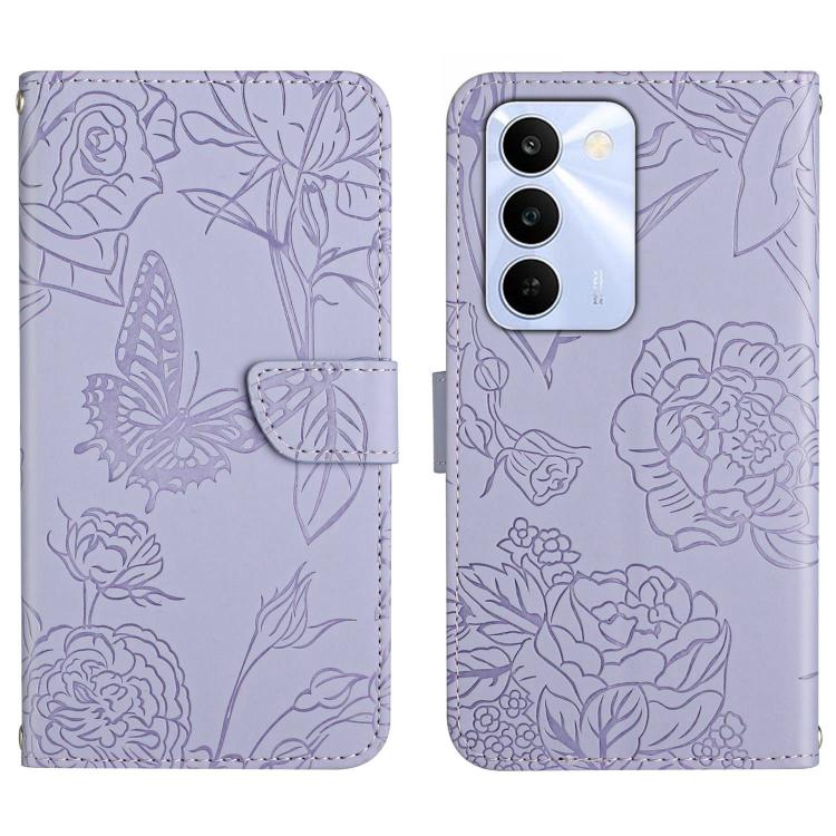 HT03 เคสโทรศัพท์หนังพลิกลายผีเสื้อ Skin Feel Butterfly, For Realme C100 4G, For Realme C83 5G, For Realme 16 Pro+ 5G, For Realme C85 5G, For Realme C85 Pro 4G, For Realme 15T 5G, For Realme 15 5G Global / 15 Pro 5G Global, For Realme C71 4G            ...
