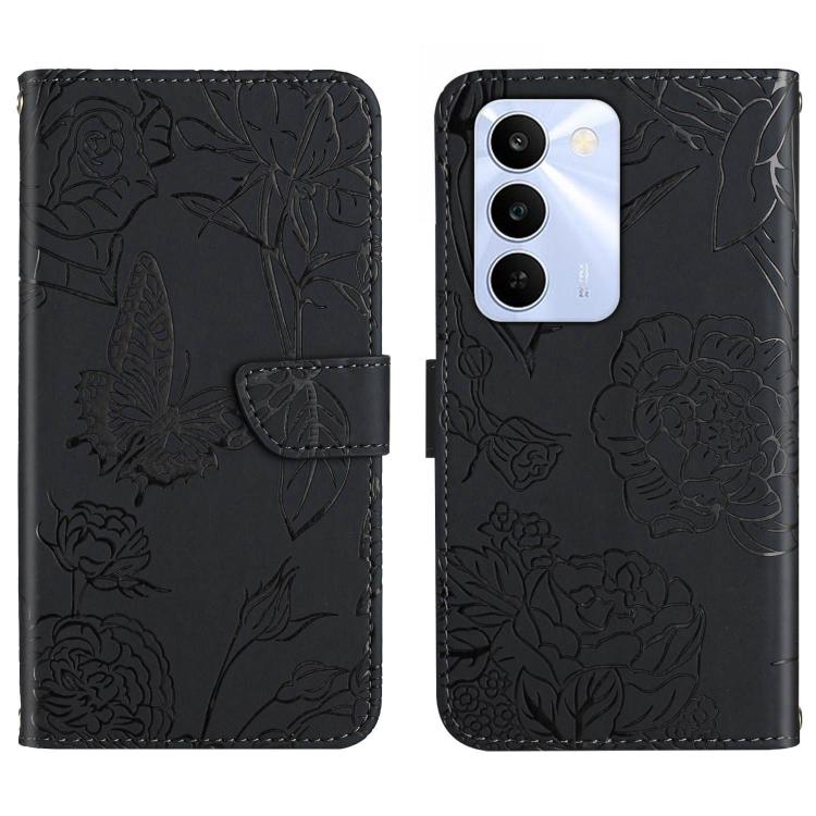 HT03 เคสโทรศัพท์หนังพลิกลายผีเสื้อ Skin Feel Butterfly, For Realme C100 4G, For Realme C83 5G, For Realme 16 Pro+ 5G, For Realme C85 5G, For Realme C85 Pro 4G, For Realme 15T 5G, For Realme 15 5G Global / 15 Pro 5G Global, For Realme C71 4G            ...