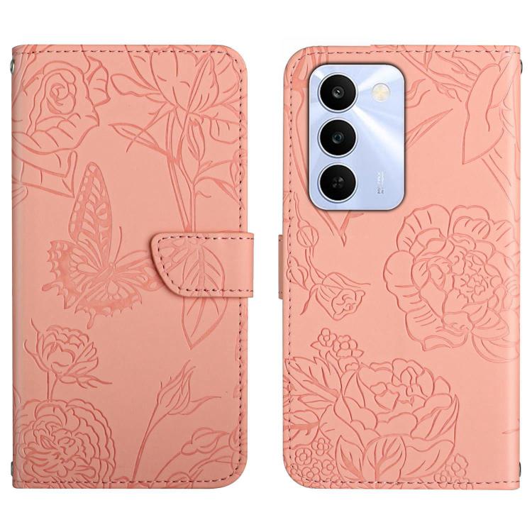 HT03 เคสโทรศัพท์หนังพลิกลายผีเสื้อ Skin Feel Butterfly, For Realme C100 4G, For Realme C83 5G, For Realme 16 Pro+ 5G, For Realme C85 5G, For Realme C85 Pro 4G, For Realme 15T 5G, For Realme 15 5G Global / 15 Pro 5G Global, For Realme C71 4G            ...