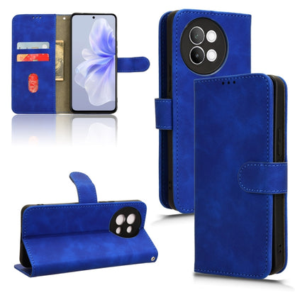 Skin Feel เคสโทรศัพท์หนังแบบแม่เหล็กพลิก, For vivo V30E 5G, For vivo iQOO Z9X, For vivo iQOO Z9, For vivo iQOO Z9 5G Global, For vivo Y03 4G, For vivo S18e, For vivo S18, For vivo X100 Pro, For vivo X100