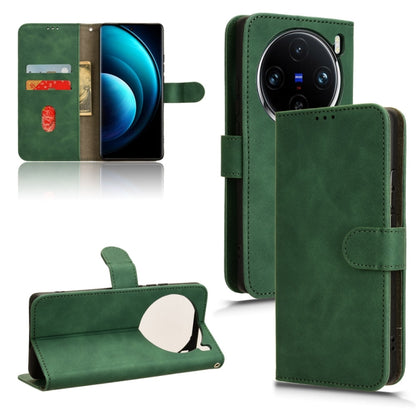Skin Feel เคสโทรศัพท์หนังแบบแม่เหล็กพลิก, For vivo V30E 5G, For vivo iQOO Z9X, For vivo iQOO Z9, For vivo iQOO Z9 5G Global, For vivo Y03 4G, For vivo S18e, For vivo S18, For vivo X100 Pro, For vivo X100