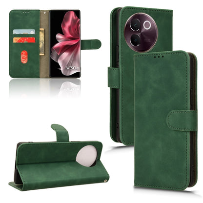 Skin Feel เคสโทรศัพท์หนังแบบแม่เหล็กพลิก, For vivo V30E 5G, For vivo iQOO Z9X, For vivo iQOO Z9, For vivo iQOO Z9 5G Global, For vivo Y03 4G, For vivo S18e, For vivo S18, For vivo X100 Pro, For vivo X100