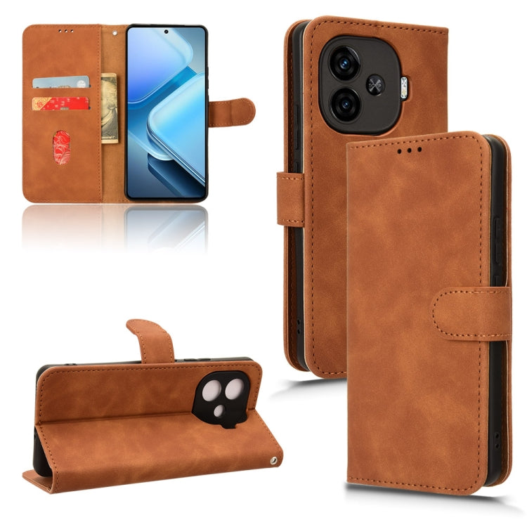 Skin Feel เคสโทรศัพท์หนังแบบแม่เหล็กพลิก, For vivo V30E 5G, For vivo iQOO Z9X, For vivo iQOO Z9, For vivo iQOO Z9 5G Global, For vivo Y03 4G, For vivo S18e, For vivo S18, For vivo X100 Pro, For vivo X100