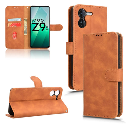Skin Feel เคสโทรศัพท์หนังแบบแม่เหล็กพลิก, For vivo V30E 5G, For vivo iQOO Z9X, For vivo iQOO Z9, For vivo iQOO Z9 5G Global, For vivo Y03 4G, For vivo S18e, For vivo S18, For vivo X100 Pro, For vivo X100
