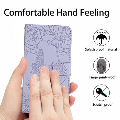 HT03 เคสโทรศัพท์หนังพลิกลายผีเสื้อ Skin Feel Butterfly, For vivo Y02A 4G / Y02 4G / Y11 2023, For vivo Y56 5G Global, For vivo V27E 4G Global, For vivo Y02S Global / Y16 4G Global, For vivo Y77 5G Global / Y22S 4G Global, For vivo Y77E 5G              ...