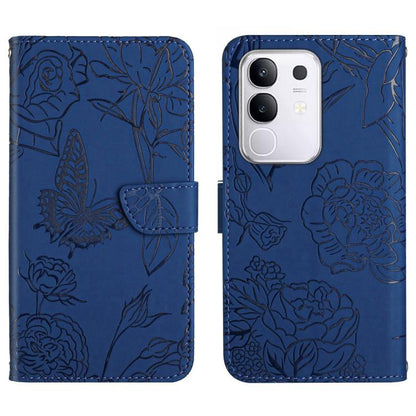 HT03 เคสโทรศัพท์หนังพลิกลายผีเสื้อ Skin Feel Butterfly, For vivo V70 FE 5G, For vivo V70 5G Global / V70 Elite 5G, For vivo V60 Lite 5G, For vivo V60 5G, For vivo Y39 5G Global, For vivo V50 Lite 5G, For vivo Y04 4G / Y29s 5G, For vivo Y29 4G Global   ...