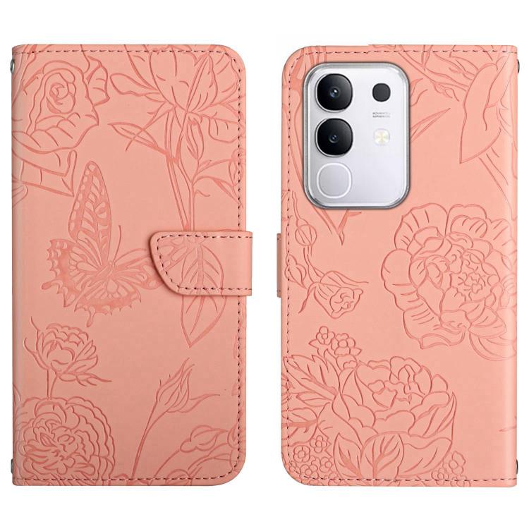 HT03 เคสโทรศัพท์หนังพลิกลายผีเสื้อ Skin Feel Butterfly, For vivo V70 FE 5G, For vivo V70 5G Global / V70 Elite 5G, For vivo V60 Lite 5G, For vivo V60 5G, For vivo Y39 5G Global, For vivo V50 Lite 5G, For vivo Y04 4G / Y29s 5G, For vivo Y29 4G Global   ...