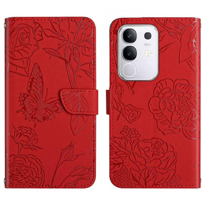 HT03 เคสโทรศัพท์หนังพลิกลายผีเสื้อ Skin Feel Butterfly, For vivo V70 FE 5G, For vivo V70 5G Global / V70 Elite 5G, For vivo V60 Lite 5G, For vivo V60 5G, For vivo Y39 5G Global, For vivo V50 Lite 5G, For vivo Y04 4G / Y29s 5G, For vivo Y29 4G Global   ...