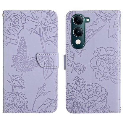 HT03 เคสโทรศัพท์หนังพลิกลายผีเสื้อ Skin Feel Butterfly, For vivo V70 FE 5G, For vivo V70 5G Global / V70 Elite 5G, For vivo V60 Lite 5G, For vivo V60 5G, For vivo Y39 5G Global, For vivo V50 Lite 5G, For vivo Y04 4G / Y29s 5G, For vivo Y29 4G Global   ...