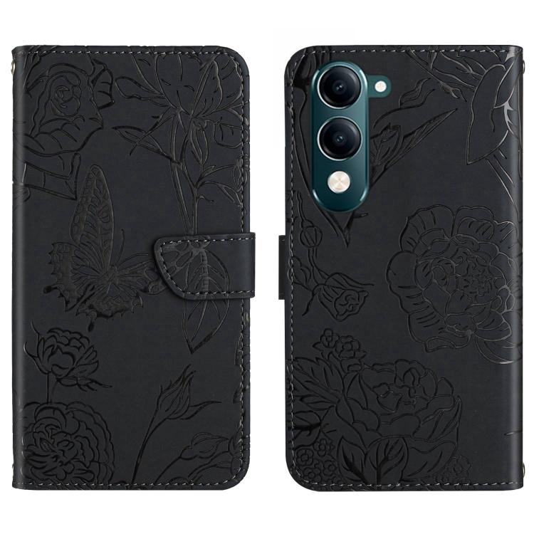 HT03 เคสโทรศัพท์หนังพลิกลายผีเสื้อ Skin Feel Butterfly, For vivo V70 FE 5G, For vivo V70 5G Global / V70 Elite 5G, For vivo V60 Lite 5G, For vivo V60 5G, For vivo Y39 5G Global, For vivo V50 Lite 5G, For vivo Y04 4G / Y29s 5G, For vivo Y29 4G Global   ...
