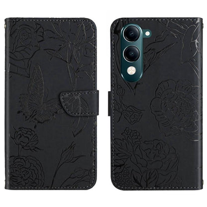 HT03 เคสโทรศัพท์หนังพลิกลายผีเสื้อ Skin Feel Butterfly, For vivo V70 FE 5G, For vivo V70 5G Global / V70 Elite 5G, For vivo V60 Lite 5G, For vivo V60 5G, For vivo Y39 5G Global, For vivo V50 Lite 5G, For vivo Y04 4G / Y29s 5G, For vivo Y29 4G Global   ...
