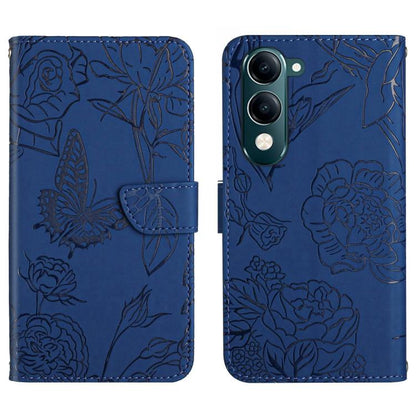 HT03 เคสโทรศัพท์หนังพลิกลายผีเสื้อ Skin Feel Butterfly, For vivo V70 FE 5G, For vivo V70 5G Global / V70 Elite 5G, For vivo V60 Lite 5G, For vivo V60 5G, For vivo Y39 5G Global, For vivo V50 Lite 5G, For vivo Y04 4G / Y29s 5G, For vivo Y29 4G Global   ...