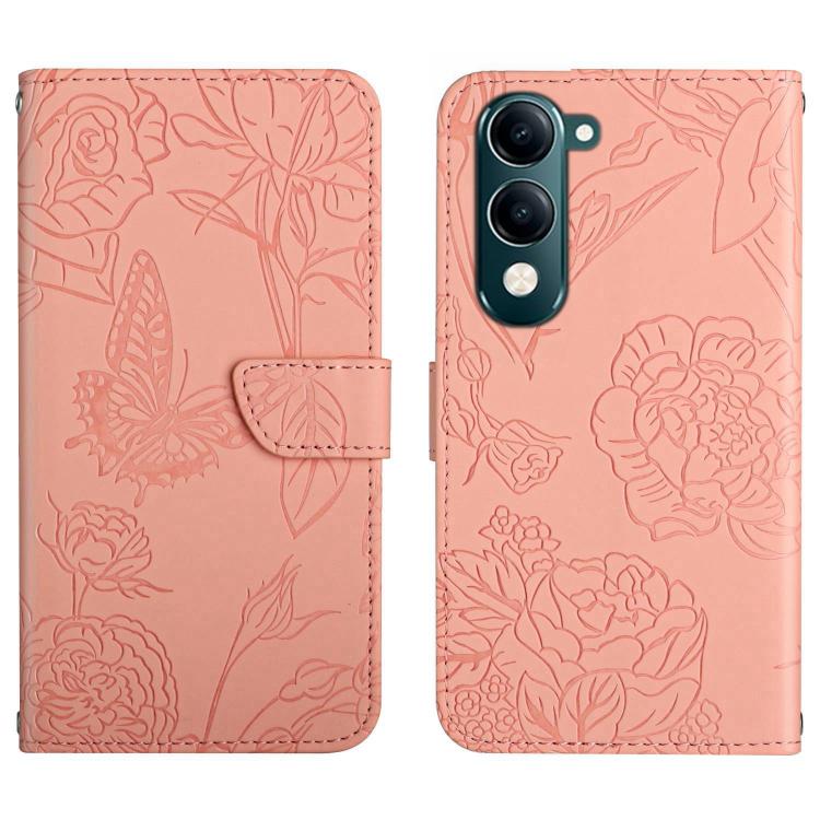 HT03 เคสโทรศัพท์หนังพลิกลายผีเสื้อ Skin Feel Butterfly, For vivo V70 FE 5G, For vivo V70 5G Global / V70 Elite 5G, For vivo V60 Lite 5G, For vivo V60 5G, For vivo Y39 5G Global, For vivo V50 Lite 5G, For vivo Y04 4G / Y29s 5G, For vivo Y29 4G Global   ...