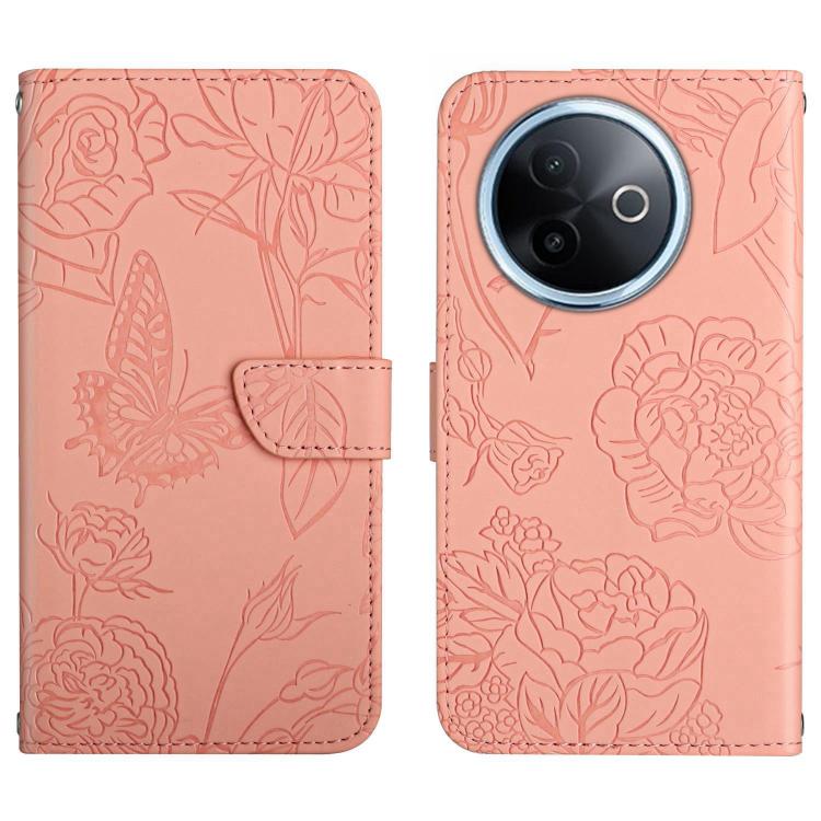 HT03 เคสโทรศัพท์หนังพลิกลายผีเสื้อ Skin Feel Butterfly, For vivo V70 FE 5G, For vivo V70 5G Global / V70 Elite 5G, For vivo V60 Lite 5G, For vivo V60 5G, For vivo Y39 5G Global, For vivo V50 Lite 5G, For vivo Y04 4G / Y29s 5G, For vivo Y29 4G Global   ...