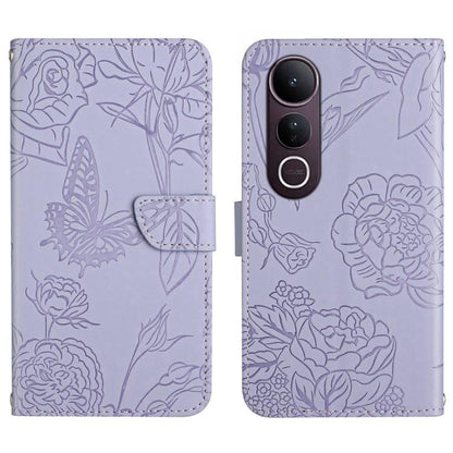 HT03 เคสโทรศัพท์หนังพลิกลายผีเสื้อ Skin Feel Butterfly, For vivo V70 FE 5G, For vivo V70 5G Global / V70 Elite 5G, For vivo V60 Lite 5G, For vivo V60 5G, For vivo Y39 5G Global, For vivo V50 Lite 5G, For vivo Y04 4G / Y29s 5G, For vivo Y29 4G Global   ...