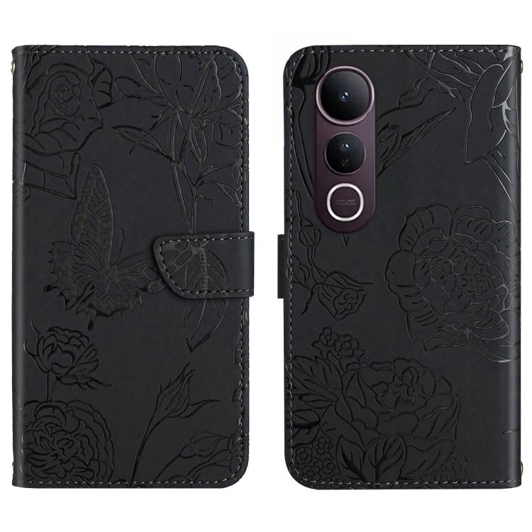 HT03 เคสโทรศัพท์หนังพลิกลายผีเสื้อ Skin Feel Butterfly, For vivo V70 FE 5G, For vivo V70 5G Global / V70 Elite 5G, For vivo V60 Lite 5G, For vivo V60 5G, For vivo Y39 5G Global, For vivo V50 Lite 5G, For vivo Y04 4G / Y29s 5G, For vivo Y29 4G Global   ...