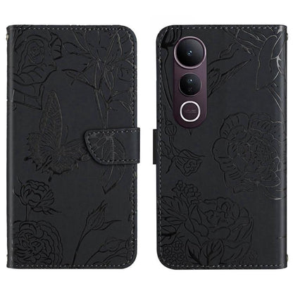 HT03 เคสโทรศัพท์หนังพลิกลายผีเสื้อ Skin Feel Butterfly, For vivo V70 FE 5G, For vivo V70 5G Global / V70 Elite 5G, For vivo V60 Lite 5G, For vivo V60 5G, For vivo Y39 5G Global, For vivo V50 Lite 5G, For vivo Y04 4G / Y29s 5G, For vivo Y29 4G Global   ...
