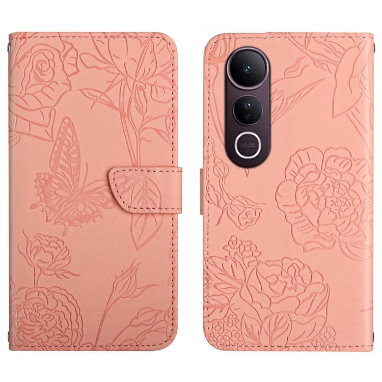 HT03 เคสโทรศัพท์หนังพลิกลายผีเสื้อ Skin Feel Butterfly, For vivo V70 FE 5G, For vivo V70 5G Global / V70 Elite 5G, For vivo V60 Lite 5G, For vivo V60 5G, For vivo Y39 5G Global, For vivo V50 Lite 5G, For vivo Y04 4G / Y29s 5G, For vivo Y29 4G Global   ...