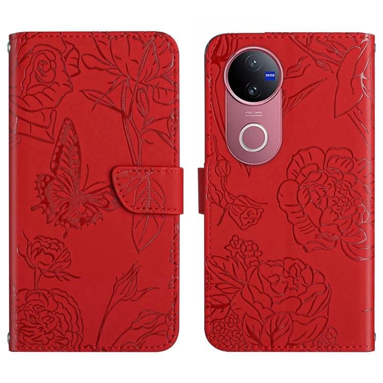 HT03 เคสโทรศัพท์หนังพลิกลายผีเสื้อ Skin Feel Butterfly, For vivo V70 FE 5G, For vivo V70 5G Global / V70 Elite 5G, For vivo V60 Lite 5G, For vivo V60 5G, For vivo Y39 5G Global, For vivo V50 Lite 5G, For vivo Y04 4G / Y29s 5G, For vivo Y29 4G Global   ...