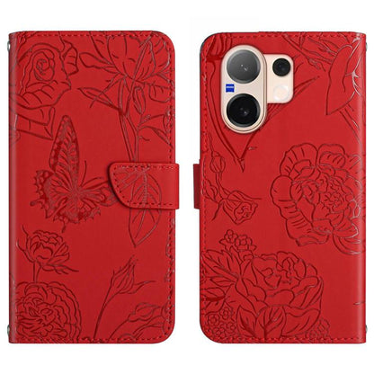 HT03 เคสโทรศัพท์หนังพลิกลายผีเสื้อ Skin Feel Butterfly, For vivo V70 FE 5G, For vivo V70 5G Global / V70 Elite 5G, For vivo V60 Lite 5G, For vivo V60 5G, For vivo Y39 5G Global, For vivo V50 Lite 5G, For vivo Y04 4G / Y29s 5G, For vivo Y29 4G Global   ...