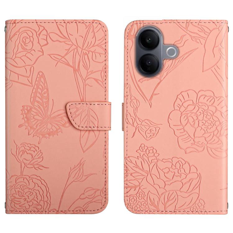 HT03 เคสโทรศัพท์หนังพลิกลายผีเสื้อ Skin Feel Butterfly, For vivo V70 FE 5G, For vivo V70 5G Global / V70 Elite 5G, For vivo V60 Lite 5G, For vivo V60 5G, For vivo Y39 5G Global, For vivo V50 Lite 5G, For vivo Y04 4G / Y29s 5G, For vivo Y29 4G Global   ...