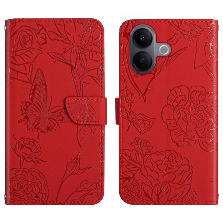 HT03 เคสโทรศัพท์หนังพลิกลายผีเสื้อ Skin Feel Butterfly, For vivo V70 FE 5G, For vivo V70 5G Global / V70 Elite 5G, For vivo V60 Lite 5G, For vivo V60 5G, For vivo Y39 5G Global, For vivo V50 Lite 5G, For vivo Y04 4G / Y29s 5G, For vivo Y29 4G Global   ...