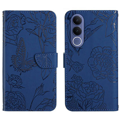 HT03 เคสโทรศัพท์หนังพลิกลายผีเสื้อ Skin Feel Butterfly, For vivo V70 FE 5G, For vivo V70 5G Global / V70 Elite 5G, For vivo V60 Lite 5G, For vivo V60 5G, For vivo Y39 5G Global, For vivo V50 Lite 5G, For vivo Y04 4G / Y29s 5G, For vivo Y29 4G Global   ...