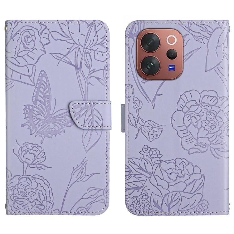 HT03 เคสโทรศัพท์หนังพลิกลายผีเสื้อ Skin Feel Butterfly, For vivo V70 FE 5G, For vivo V70 5G Global / V70 Elite 5G, For vivo V60 Lite 5G, For vivo V60 5G, For vivo Y39 5G Global, For vivo V50 Lite 5G, For vivo Y04 4G / Y29s 5G, For vivo Y29 4G Global   ...