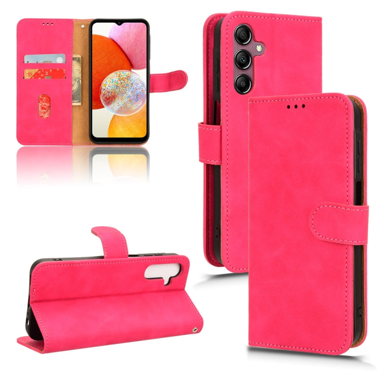 Skin Feel เคสโทรศัพท์หนังแบบแม่เหล็กพลิก, For Samsung Galaxy M55 5G, For Samsung Galaxy M15 5G, For Samsung Galaxy Xcover 7, For Samsung Galaxy A55 5G, For Samsung Galaxy A35 5G, For Samsung Galaxy S24 Ultra 5G, For Samsung Galaxy S24+ 5G              ...