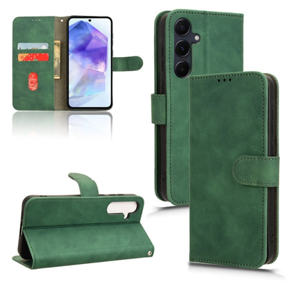 Skin Feel เคสโทรศัพท์หนังแบบแม่เหล็กพลิก, For Samsung Galaxy M55 5G, For Samsung Galaxy M15 5G, For Samsung Galaxy Xcover 7, For Samsung Galaxy A55 5G, For Samsung Galaxy A35 5G, For Samsung Galaxy S24 Ultra 5G, For Samsung Galaxy S24+ 5G              ...