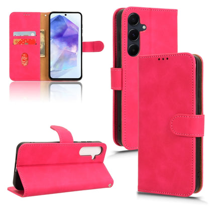 Skin Feel เคสโทรศัพท์หนังแบบแม่เหล็กพลิก, For Samsung Galaxy M55 5G, For Samsung Galaxy M15 5G, For Samsung Galaxy Xcover 7, For Samsung Galaxy A55 5G, For Samsung Galaxy A35 5G, For Samsung Galaxy S24 Ultra 5G, For Samsung Galaxy S24+ 5G              ...