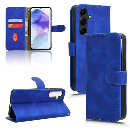 Skin Feel เคสโทรศัพท์หนังแบบแม่เหล็กพลิก, For Samsung Galaxy M55 5G, For Samsung Galaxy M15 5G, For Samsung Galaxy Xcover 7, For Samsung Galaxy A55 5G, For Samsung Galaxy A35 5G, For Samsung Galaxy S24 Ultra 5G, For Samsung Galaxy S24+ 5G              ...