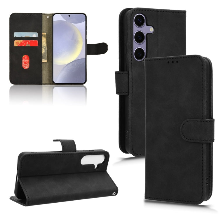 Skin Feel เคสโทรศัพท์หนังแบบแม่เหล็กพลิก, For Samsung Galaxy M55 5G, For Samsung Galaxy M15 5G, For Samsung Galaxy Xcover 7, For Samsung Galaxy A55 5G, For Samsung Galaxy A35 5G, For Samsung Galaxy S24 Ultra 5G, For Samsung Galaxy S24+ 5G              ...