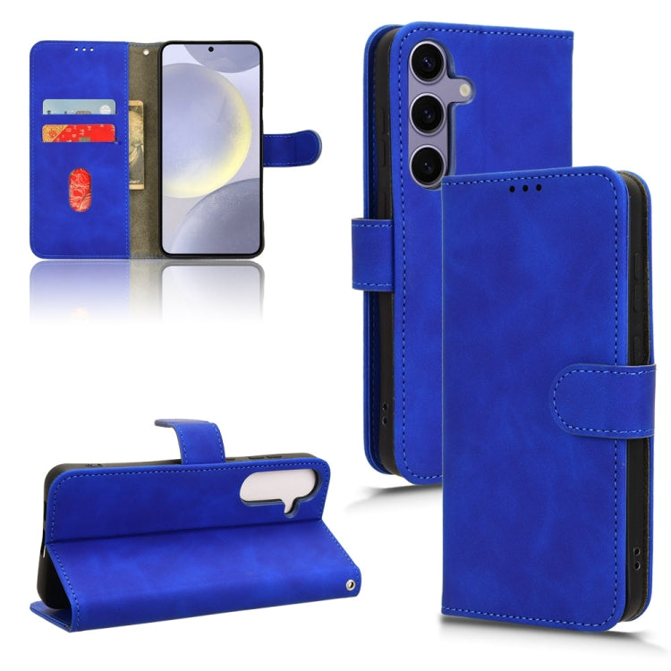 Skin Feel เคสโทรศัพท์หนังแบบแม่เหล็กพลิก, For Samsung Galaxy M55 5G, For Samsung Galaxy M15 5G, For Samsung Galaxy Xcover 7, For Samsung Galaxy A55 5G, For Samsung Galaxy A35 5G, For Samsung Galaxy S24 Ultra 5G, For Samsung Galaxy S24+ 5G              ...