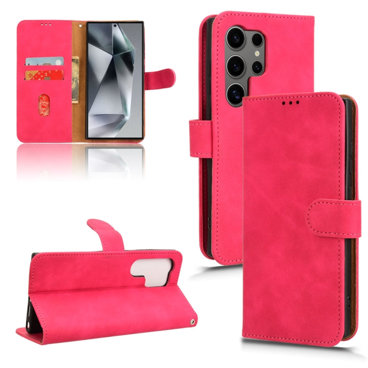Skin Feel เคสโทรศัพท์หนังแบบแม่เหล็กพลิก, For Samsung Galaxy M55 5G, For Samsung Galaxy M15 5G, For Samsung Galaxy Xcover 7, For Samsung Galaxy A55 5G, For Samsung Galaxy A35 5G, For Samsung Galaxy S24 Ultra 5G, For Samsung Galaxy S24+ 5G              ...