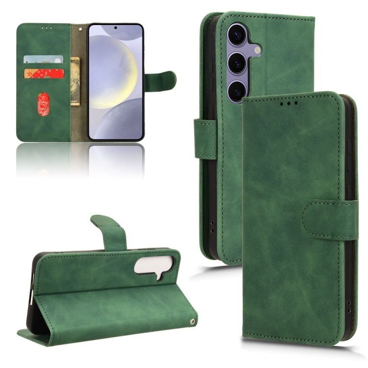Skin Feel เคสโทรศัพท์หนังแบบแม่เหล็กพลิก, For Samsung Galaxy M55 5G, For Samsung Galaxy M15 5G, For Samsung Galaxy Xcover 7, For Samsung Galaxy A55 5G, For Samsung Galaxy A35 5G, For Samsung Galaxy S24 Ultra 5G, For Samsung Galaxy S24+ 5G              ...