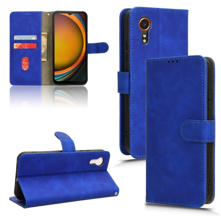 Skin Feel เคสโทรศัพท์หนังแบบแม่เหล็กพลิก, For Samsung Galaxy M55 5G, For Samsung Galaxy M15 5G, For Samsung Galaxy Xcover 7, For Samsung Galaxy A55 5G, For Samsung Galaxy A35 5G, For Samsung Galaxy S24 Ultra 5G, For Samsung Galaxy S24+ 5G              ...