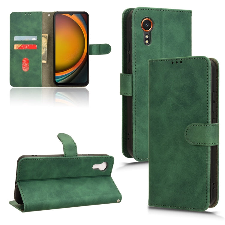Skin Feel เคสโทรศัพท์หนังแบบแม่เหล็กพลิก, For Samsung Galaxy M55 5G, For Samsung Galaxy M15 5G, For Samsung Galaxy Xcover 7, For Samsung Galaxy A55 5G, For Samsung Galaxy A35 5G, For Samsung Galaxy S24 Ultra 5G, For Samsung Galaxy S24+ 5G              ...