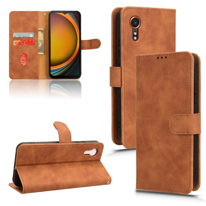 Skin Feel เคสโทรศัพท์หนังแบบแม่เหล็กพลิก, For Samsung Galaxy M55 5G, For Samsung Galaxy M15 5G, For Samsung Galaxy Xcover 7, For Samsung Galaxy A55 5G, For Samsung Galaxy A35 5G, For Samsung Galaxy S24 Ultra 5G, For Samsung Galaxy S24+ 5G              ...