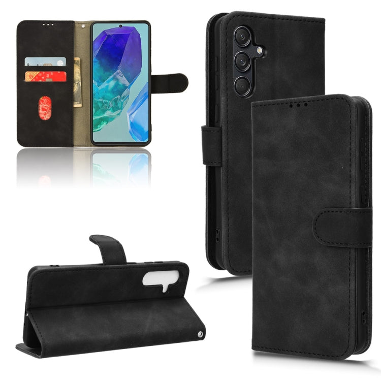 Skin Feel เคสโทรศัพท์หนังแบบแม่เหล็กพลิก, For Samsung Galaxy M55 5G, For Samsung Galaxy M15 5G, For Samsung Galaxy Xcover 7, For Samsung Galaxy A55 5G, For Samsung Galaxy A35 5G, For Samsung Galaxy S24 Ultra 5G, For Samsung Galaxy S24+ 5G              ...