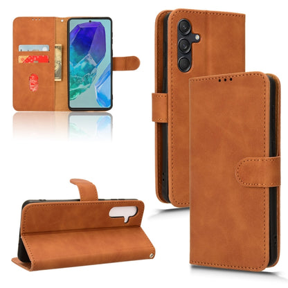 Skin Feel เคสโทรศัพท์หนังแบบแม่เหล็กพลิก, For Samsung Galaxy M55 5G, For Samsung Galaxy M15 5G, For Samsung Galaxy Xcover 7, For Samsung Galaxy A55 5G, For Samsung Galaxy A35 5G, For Samsung Galaxy S24 Ultra 5G, For Samsung Galaxy S24+ 5G              ...