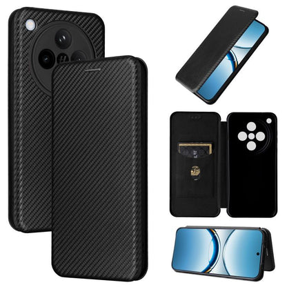 เคสโทรศัพท์หนังพลิกพื้นผิวคาร์บอนไฟเบอร์, For OPPO A5 5G / 4G Global, For OPPO Find X8s+ 5G, For OPPO Find X8s 5G, For OPPO Find X8 Ultra 5G, For OPPO F29 5G, For OPPO A5 Pro 5G Global, For OPPO Reno13 5G Global, For OPPO Reno13 F 5G, For OPPO Find X8