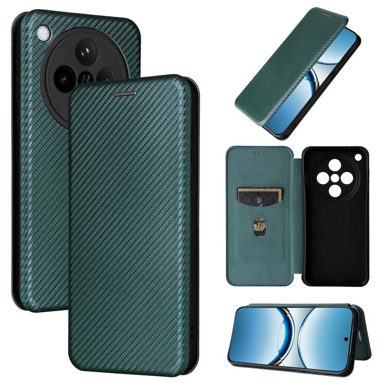 เคสโทรศัพท์หนังพลิกพื้นผิวคาร์บอนไฟเบอร์, For OPPO A5 5G / 4G Global, For OPPO Find X8s+ 5G, For OPPO Find X8s 5G, For OPPO Find X8 Ultra 5G, For OPPO F29 5G, For OPPO A5 Pro 5G Global, For OPPO Reno13 5G Global, For OPPO Reno13 F 5G, For OPPO Find X8