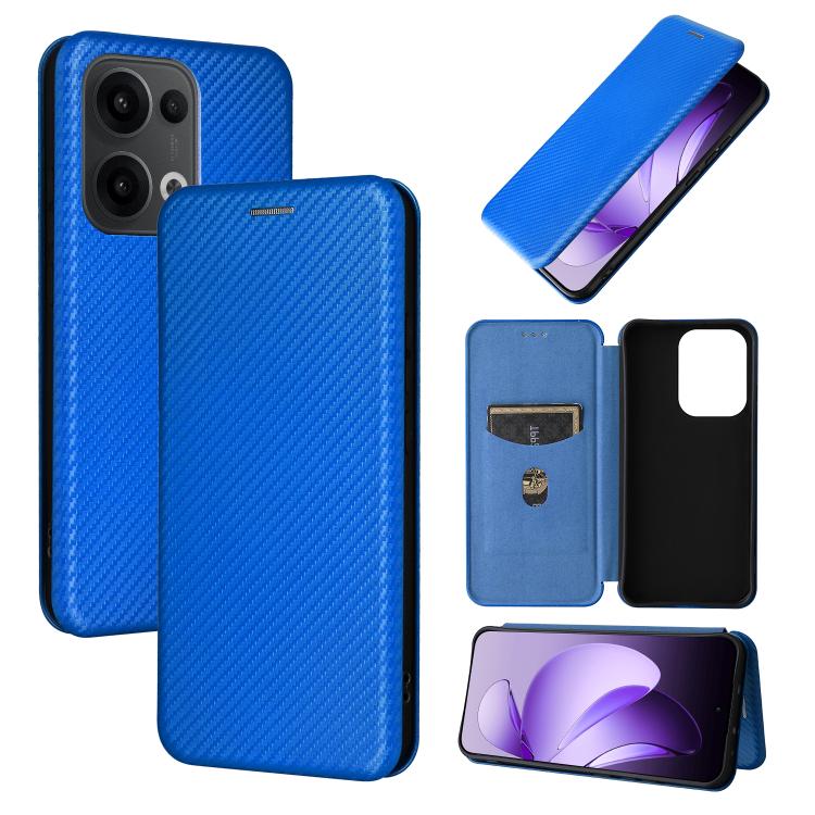 เคสโทรศัพท์หนังพลิกพื้นผิวคาร์บอนไฟเบอร์, For OPPO A5 5G / 4G Global, For OPPO Find X8s+ 5G, For OPPO Find X8s 5G, For OPPO Find X8 Ultra 5G, For OPPO F29 5G, For OPPO A5 Pro 5G Global, For OPPO Reno13 5G Global, For OPPO Reno13 F 5G, For OPPO Find X8