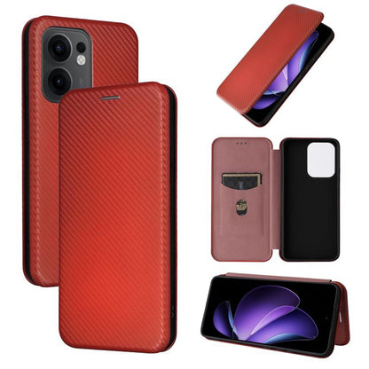 เคสโทรศัพท์หนังพลิกพื้นผิวคาร์บอนไฟเบอร์, For OPPO A5 5G / 4G Global, For OPPO Find X8s+ 5G, For OPPO Find X8s 5G, For OPPO Find X8 Ultra 5G, For OPPO F29 5G, For OPPO A5 Pro 5G Global, For OPPO Reno13 5G Global, For OPPO Reno13 F 5G, For OPPO Find X8