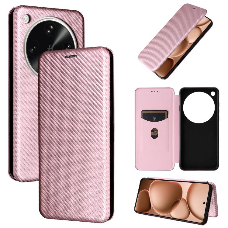 เคสโทรศัพท์หนังพลิกพื้นผิวคาร์บอนไฟเบอร์, For OPPO A5 5G / 4G Global, For OPPO Find X8s+ 5G, For OPPO Find X8s 5G, For OPPO Find X8 Ultra 5G, For OPPO F29 5G, For OPPO A5 Pro 5G Global, For OPPO Reno13 5G Global, For OPPO Reno13 F 5G, For OPPO Find X8