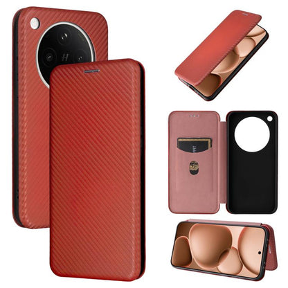 เคสโทรศัพท์หนังพลิกพื้นผิวคาร์บอนไฟเบอร์, For OPPO A5 5G / 4G Global, For OPPO Find X8s+ 5G, For OPPO Find X8s 5G, For OPPO Find X8 Ultra 5G, For OPPO F29 5G, For OPPO A5 Pro 5G Global, For OPPO Reno13 5G Global, For OPPO Reno13 F 5G, For OPPO Find X8
